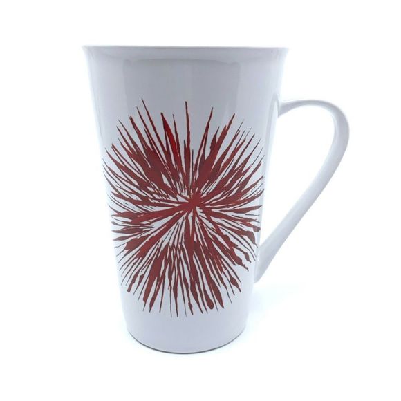 STARBUCKS 2014 Red Star Burst Firework 17.8 oz Mug - Picture 2 of 5